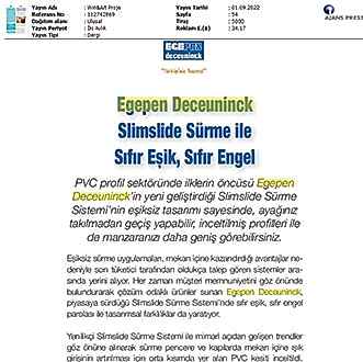 Egepen Deceunick Slimslide Sıfır Engel