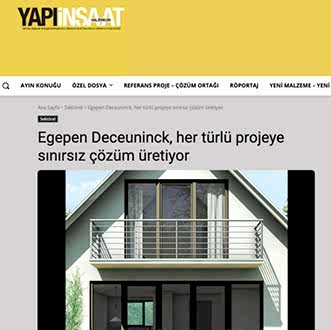 Yapı İnşaat - Egepen Her Türlü Projeye Sınırsız Çözüm Üretiyor