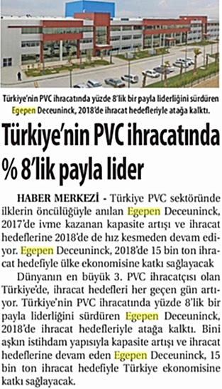 Ticaret Gazetesi - Nisan 2018