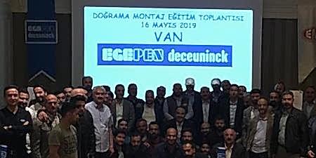 Egepen Deceuninck Montaj Eğitimleri Van’da Devam Ediyor