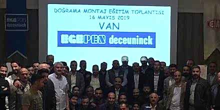 Egepen Deceuninck's Installation Trainings Are Continuing in Van